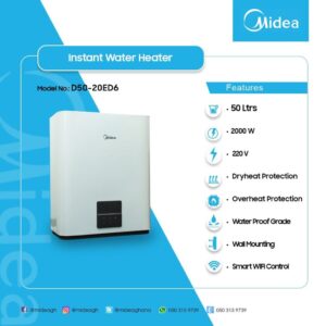 MIDEA 50 LITRE INSTANT WATER HEATER