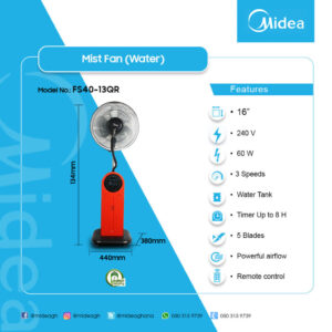 MIDEA 16 INCH MIST FAN
