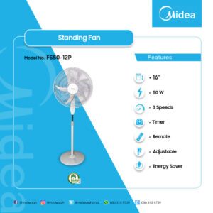 MIDEA 16INCH STANDING FAN