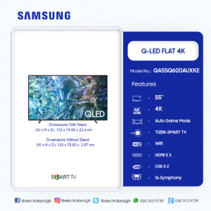 Samsung 55 INCH Q-LED FLAT 4K TV